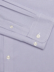 Modern Fit Mini Check Performance Dress Shirt