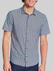 XC+ Motion Regular Fit Short‑Sleeve Shirt