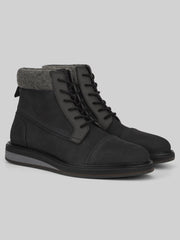 Stone Plain Toe Boots