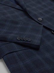 Slim Fit Plaid Sport Coat