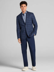 Slim Fit Plaid Sport Coat