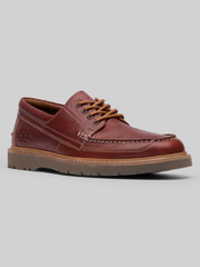 Weltridge Casual Moc Toe Leather Oxfords