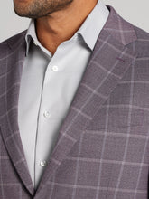 Classic Fit Premium Wool Blend Windowpane Sport Coat