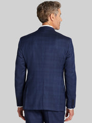 Modern Fit Plaid Suit Jacket