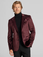 Skinny Fit Velvet Dinner Jacket