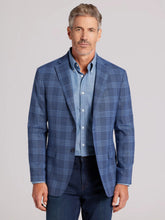 Modern Fit Plaid Sport Coat