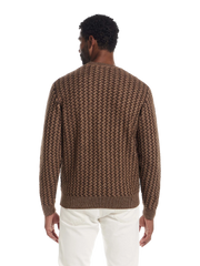 Braided Crewneck Sweater