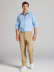 Athletic Fit Solid Poplin Dress Shirt
