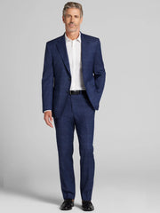 Modern Fit Plaid Suit