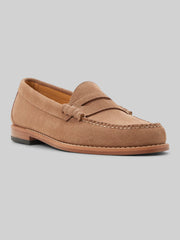 Larson Weejuns Moc Toe Suede Loafers