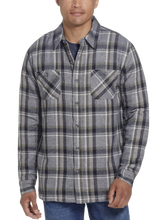 Sherpa Lined Flannel Shirt Jacket