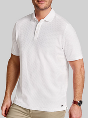 Regular Fit Tilson Textured Weave Polo