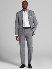 Modern Fit Plaid Suit