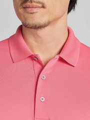 Regular Fit Airflux Solid Mesh Golf Polo