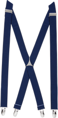 Adjustable Solid Clip Suspenders