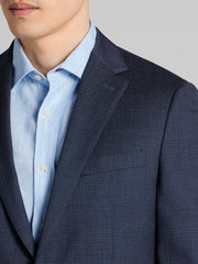 CHILLFLEX Slim Fit Check Premium Wool Blend Suit