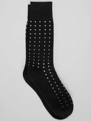 Dot Cushion Crew Socks, 1-Pair