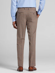 Classic Fit Windowpane Plaid Suit Pants