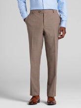 Classic Fit Windowpane Plaid Suit Pants