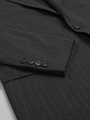 Modern Fit Stripe Suit