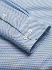 Classic Fit Mini Grid Dress Shirt