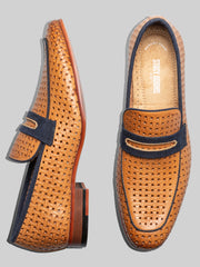 Winstead Moc Toe Saddle Loafers