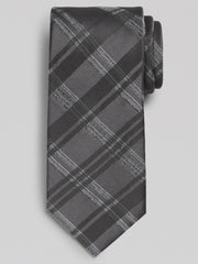 Narrow Tonal Plaid Tie