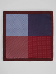 Neat Quartered Pocket Square
