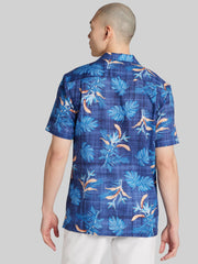 Modern Fit Camp Collar Hawaiian Shirt