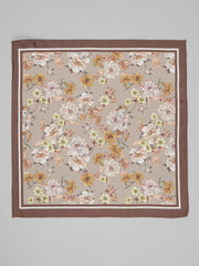 Meadow Floral Silk Pocket Square