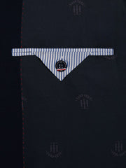 Modern Fit Sharkskin Premium Wool Blend Suit