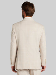 Modern Fit Plaid Suit