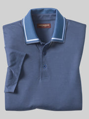 Regular Fit Tipped Collar Polo