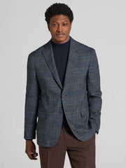 Modern Fit Windowpane Plaid Sport Coat