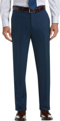 Premium Comfort Slim Fit Flat Front Dress Pant