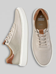 Anders U-Throat Leather Lace-Up Sneakers