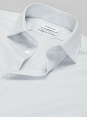 Slim Fit Dobby Supima Cotton Dress Shirt