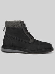 Stone Plain Toe Boots