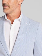 Modern Fit Seersucker Suit Jacket