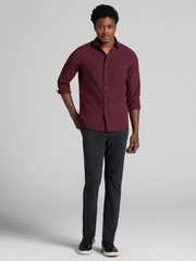 Modern Fit 4-Way Stretch Button-Up Shirt