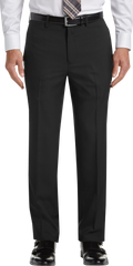Premium Comfort Slim Fit Flat Front Dress Pant