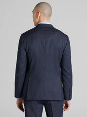 CHILLFLEX Slim Fit Check Premium Wool Blend Suit
