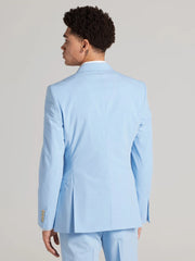Skinny Fit Notch Lapel Suit Jacket