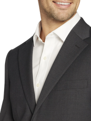 Modern Fit Premium Wool Blend Twill Suit