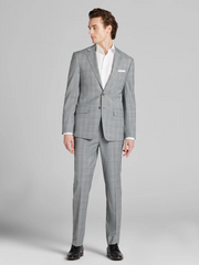 Slim Fit Plaid Suit