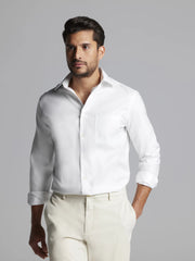 Modern Fit Wrinkle-Resistant 100% Cotton Dress Shirt