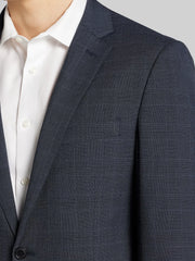 Slim Fit Plaid Suit