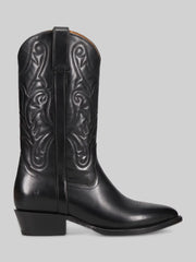 Bruce Pull-On Plain Toe Cowboy Boots