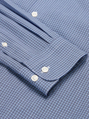 Modern Fit Mini Check Dress Shirt
