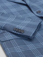 Modern Fit Plaid Sport Coat